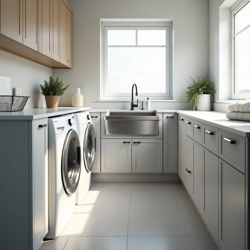 Choosing the Right Fit: Exploring Utility Sink Options for Your Laundry Room