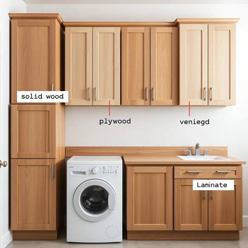 Choosing the Right Laundry Room Cabinets: Materials & Options in NM