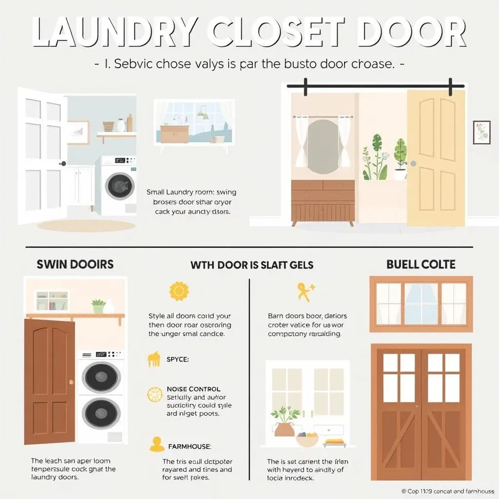 Choosing the Right Laundry Room Closet Door Ideas for Your Space
