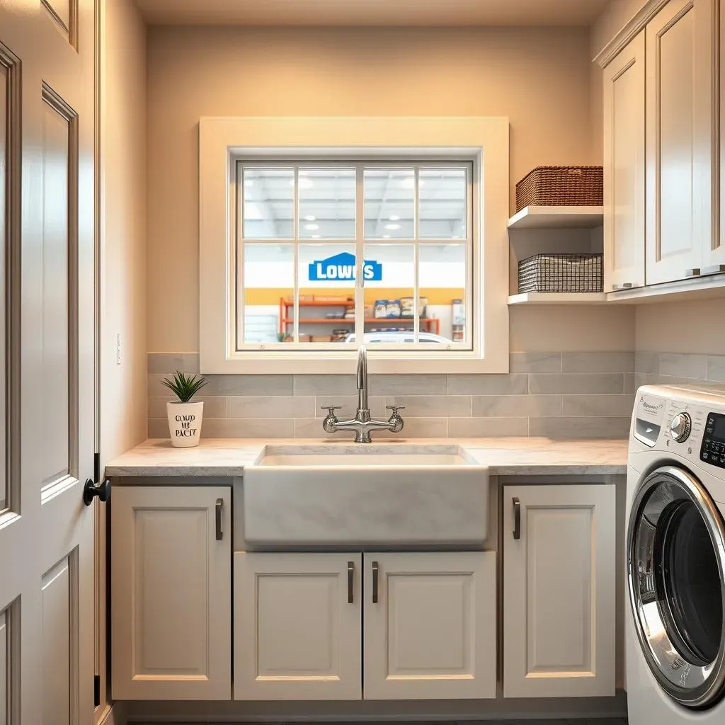 Choosing the Right Laundry Room Sink Cabinet at Lowe's