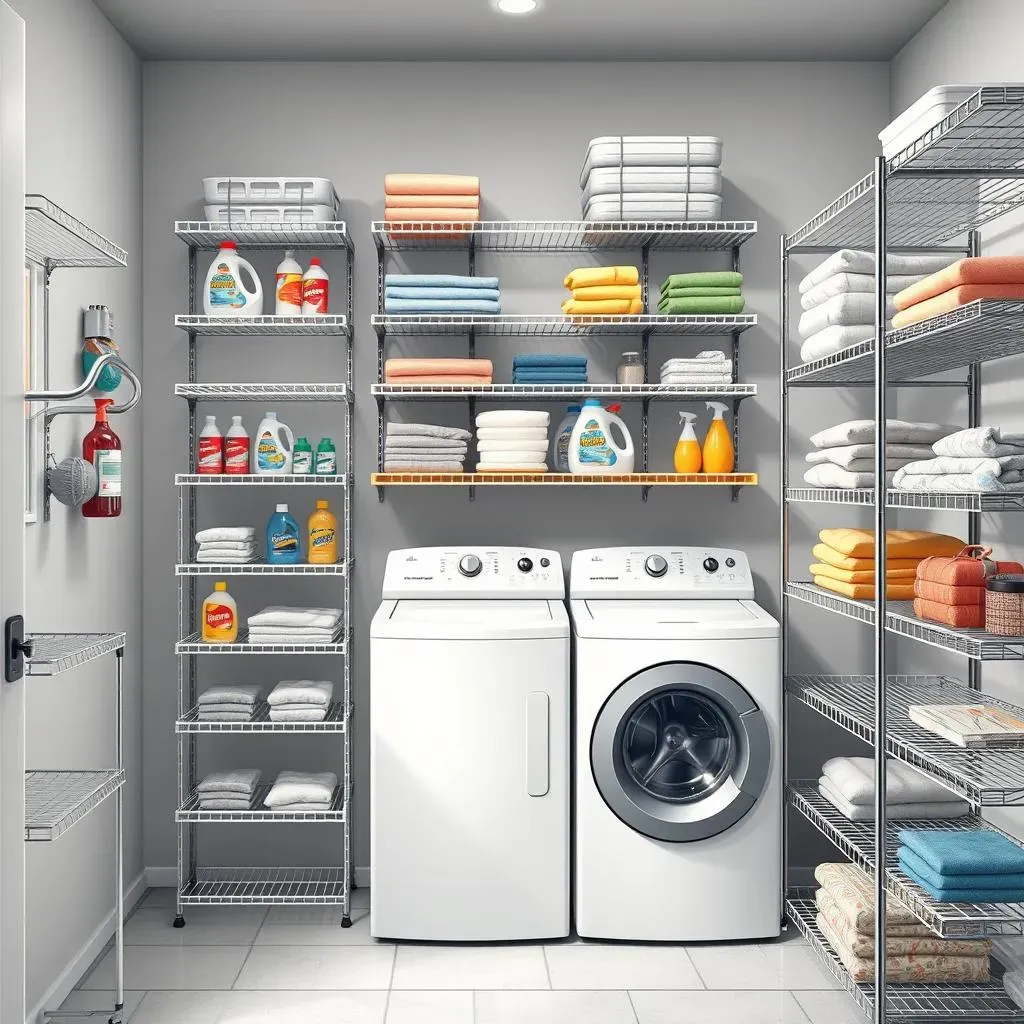 Choosing the Right Laundry Room Wire Shelving Options for Your Needs