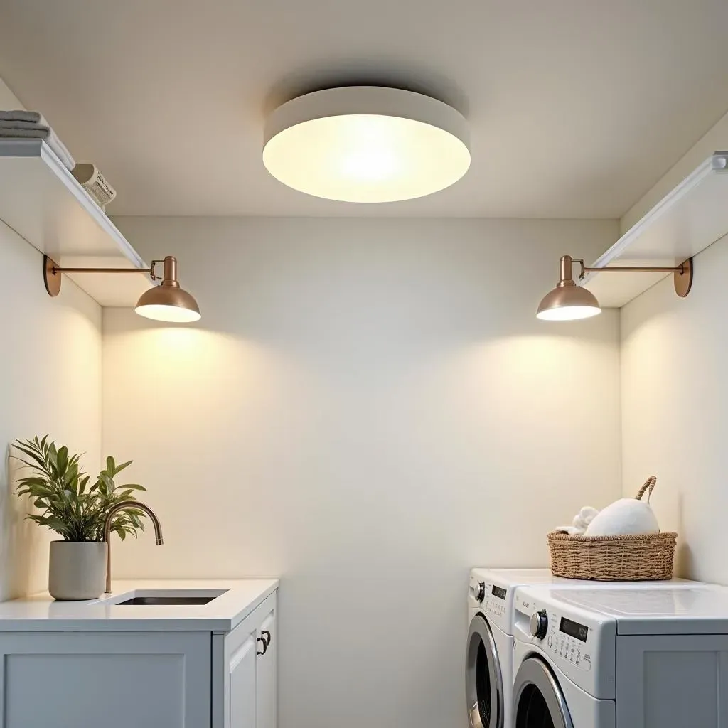 Choosing the Right Lighting Fixtures for Low Ceilings in Laundry Rooms