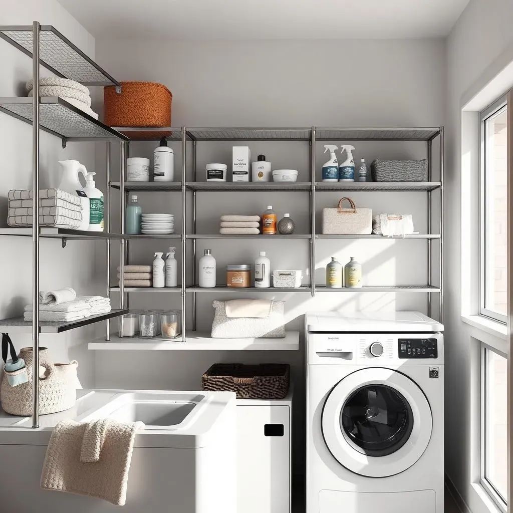 Choosing the Right Materials for Your Modern Laundry Room Shelving