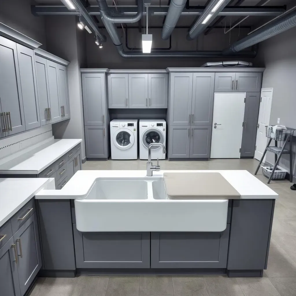 Choosing the Right Modern Laundry Room Sink: Size and Functionality