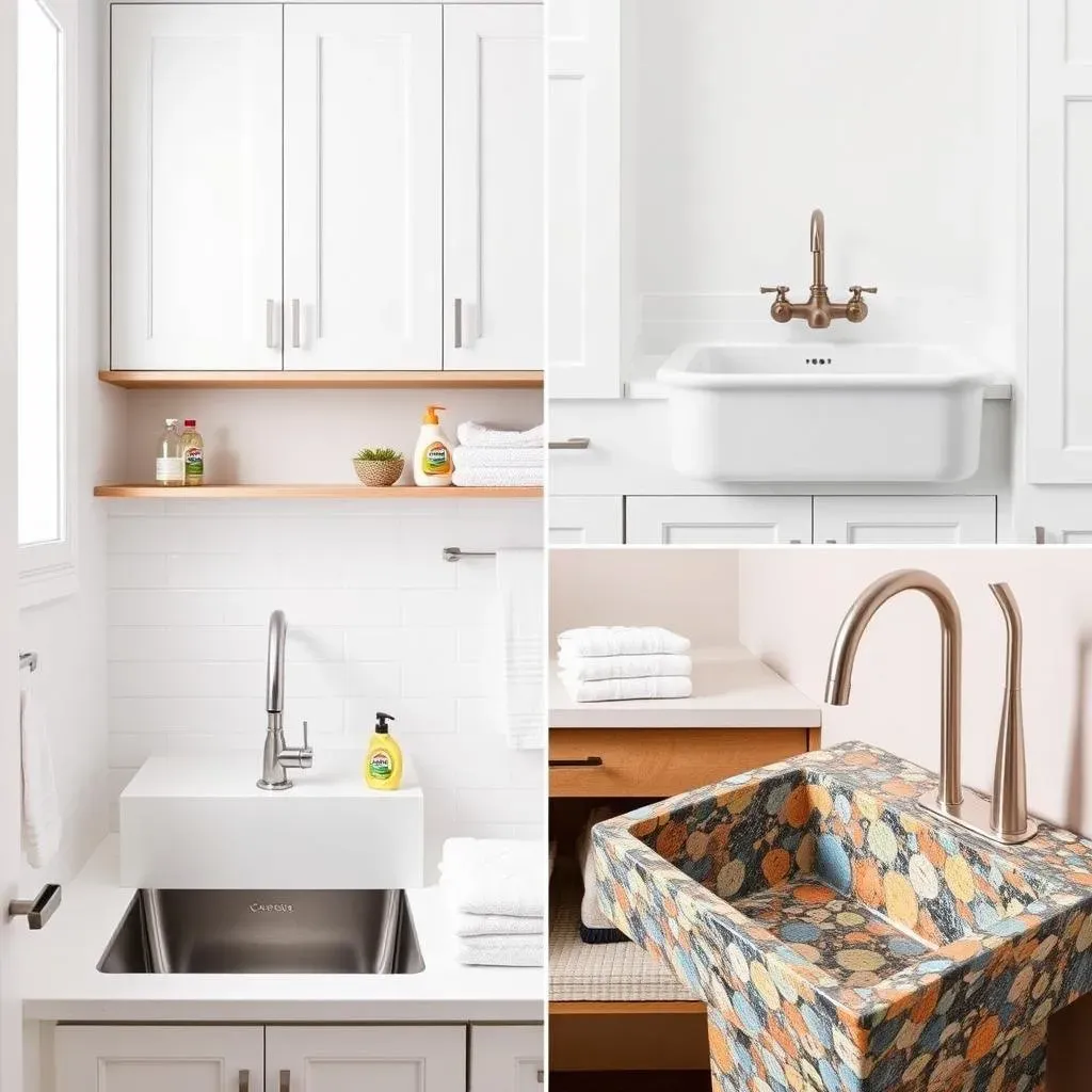 Choosing the Right Modern Laundry Sink: Materials, Types, and Features