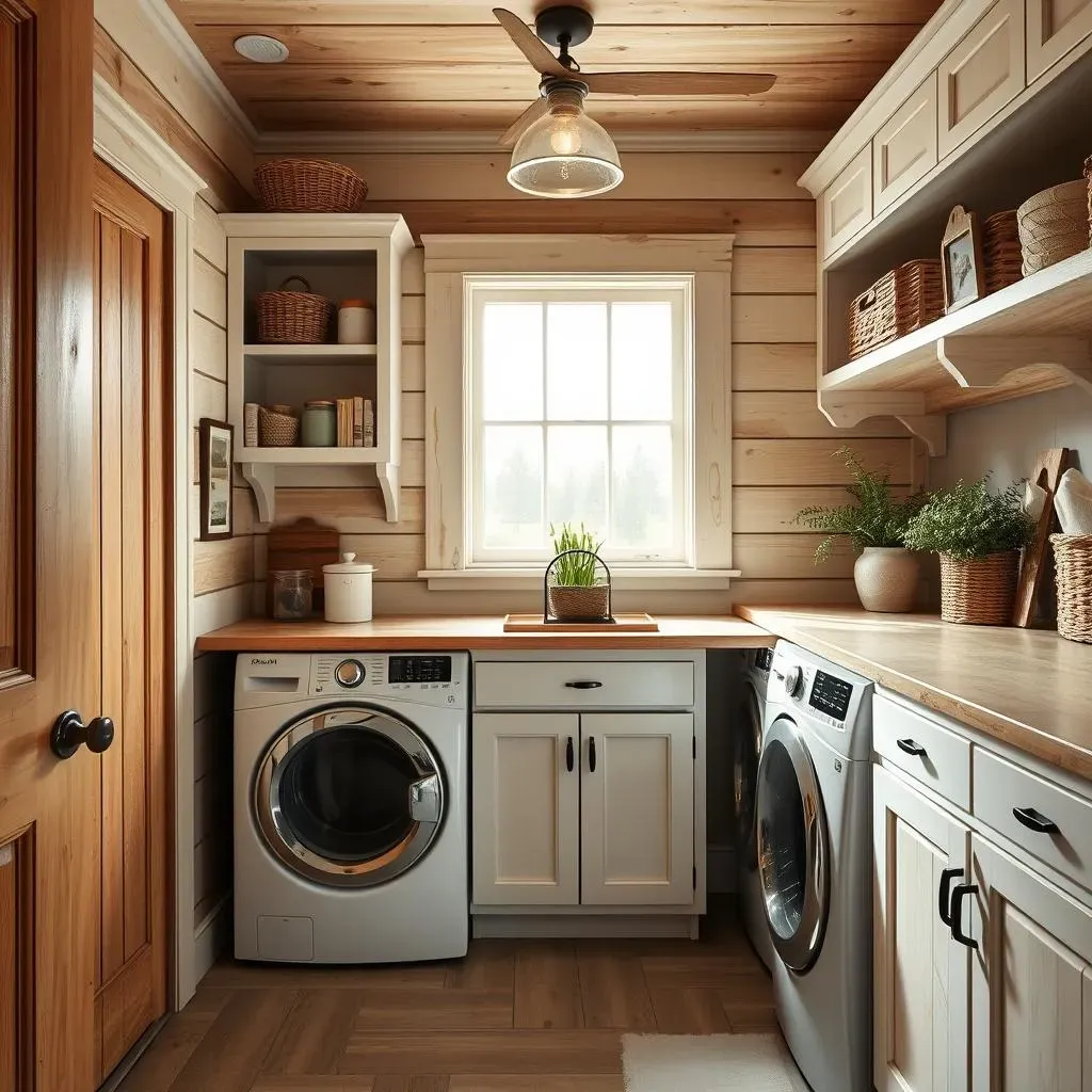 Choosing the Right Rustic Style for Your Laundry Room