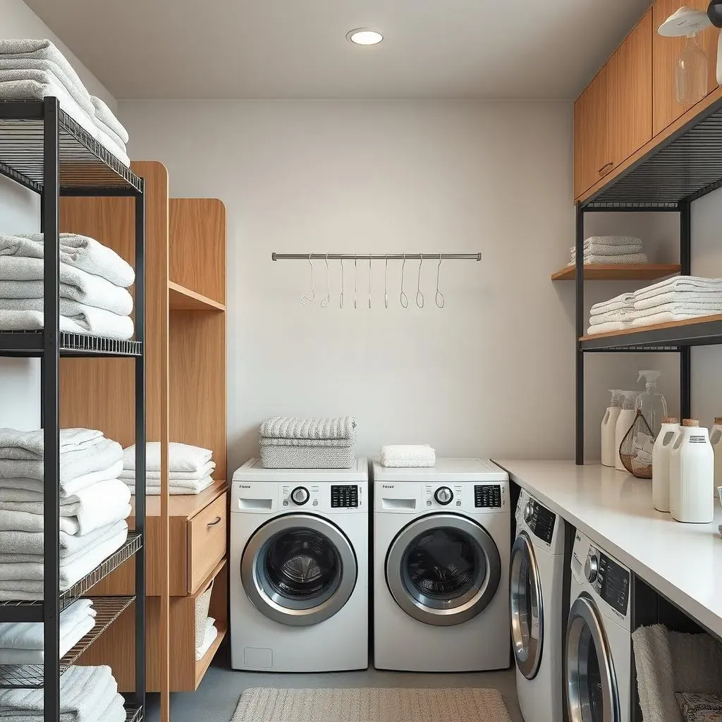 Choosing the Right Shelving and Hanging Rod for Your Laundry Room