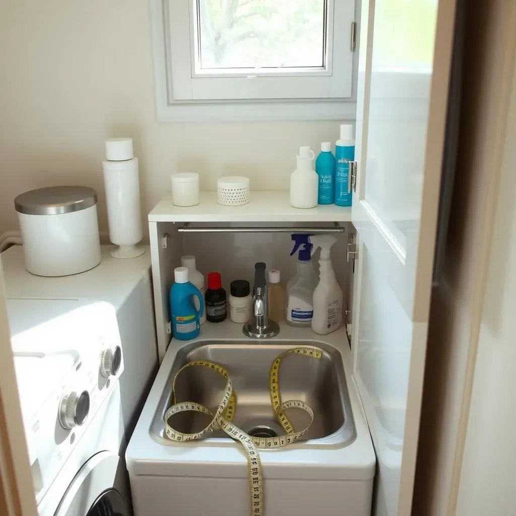Choosing the Right Size Small Laundry Room Sink and Cabinet Combo