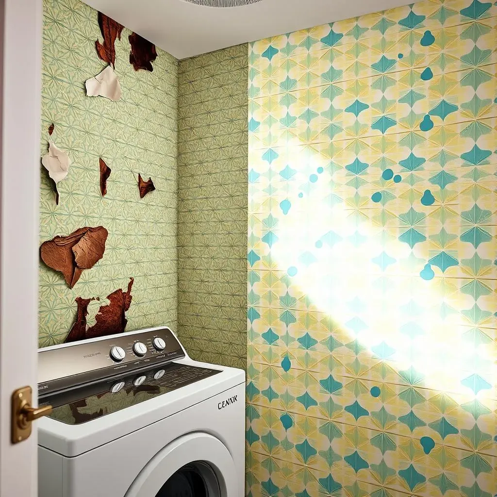 Choosing the Right Small Laundry Room Wallpaper Ideas for High Moisture