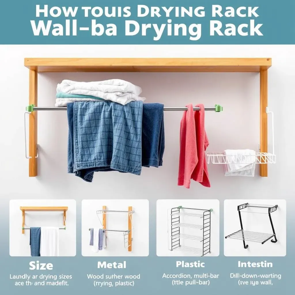 Choosing the Right WallMounted Drying Rack for Your Space