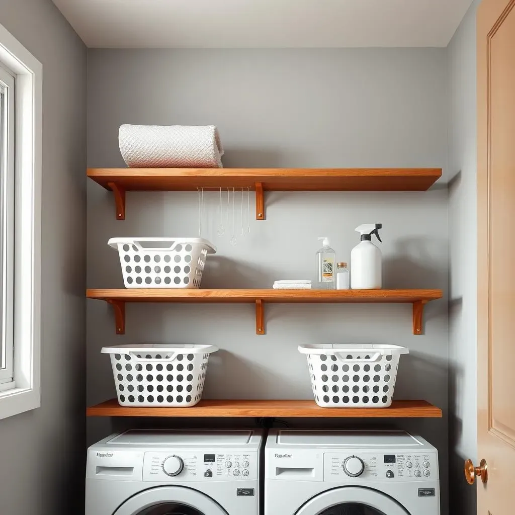 Choosing the Right WallMounted Laundry Room Shelves for Your Needs