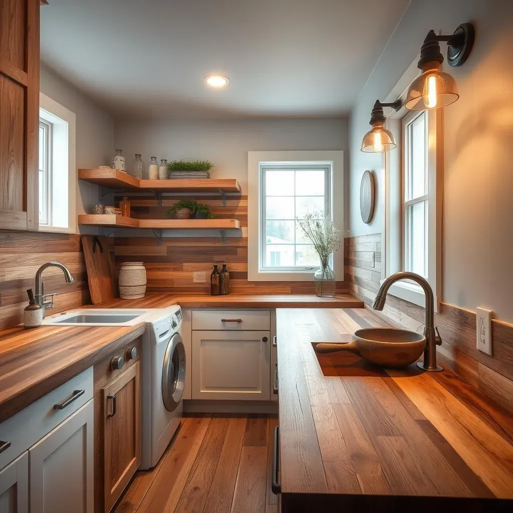 Choosing the Right Wood for Your Rustic Laundry Room Countertops