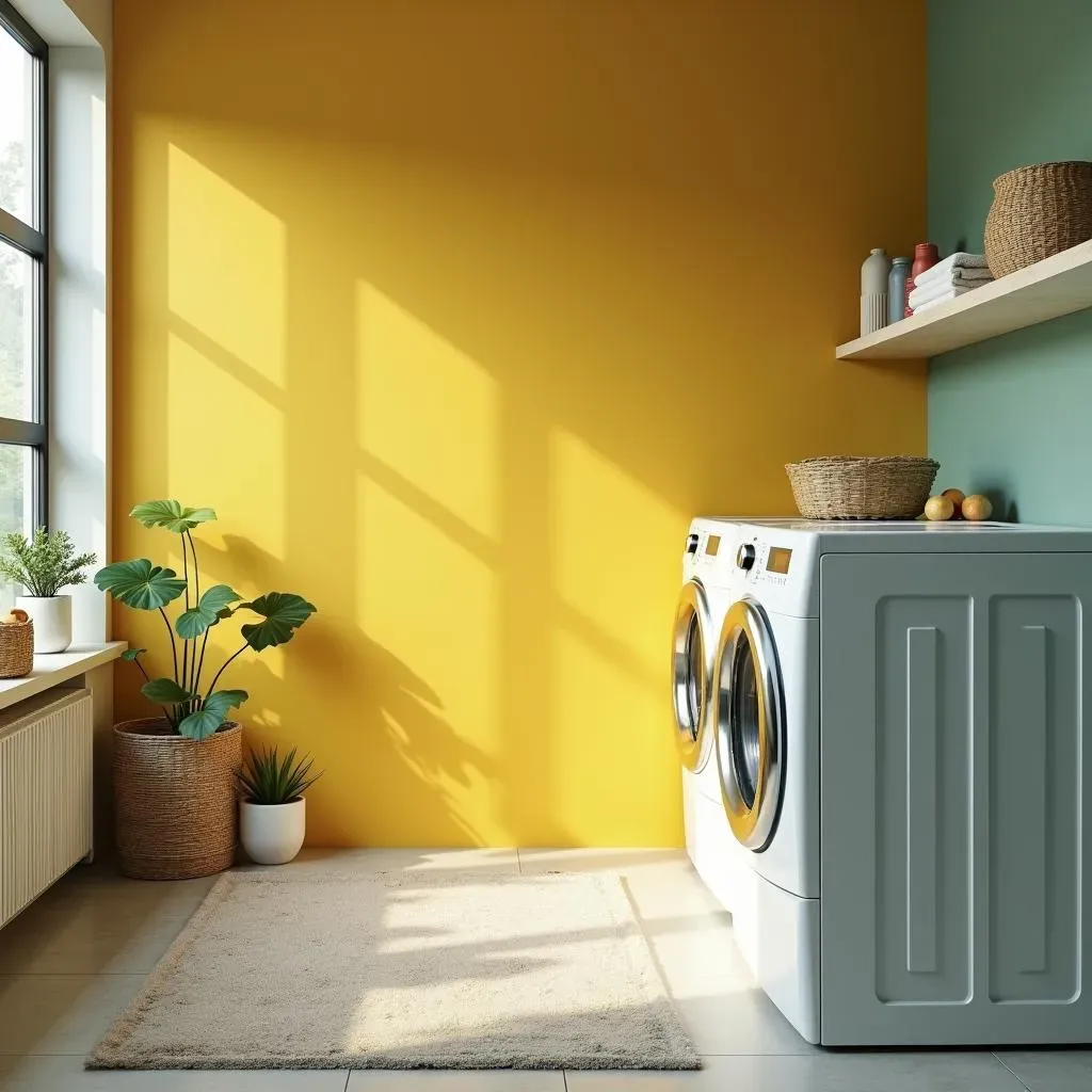 Choosing the Vibe: From Cheerful Brights to Calming Neutrals for Your Laundry Room Wall Color Ideas