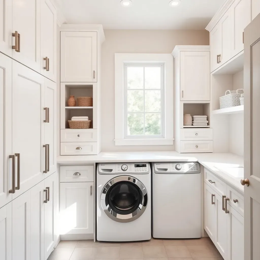 Clever Cabinetry Solutions for Large Laundry Rooms: Builtins and More