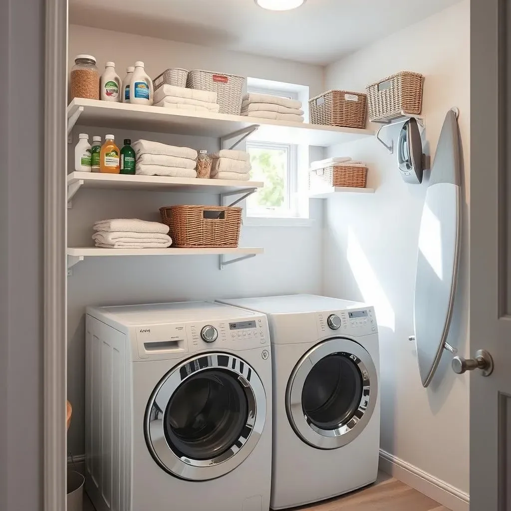Clever Design and Storage Ideas for Basement Laundry Rooms