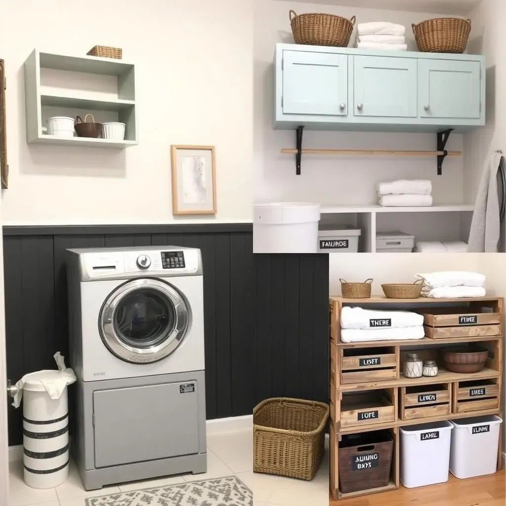 Clever DIY Laundry Room Storage Solutions