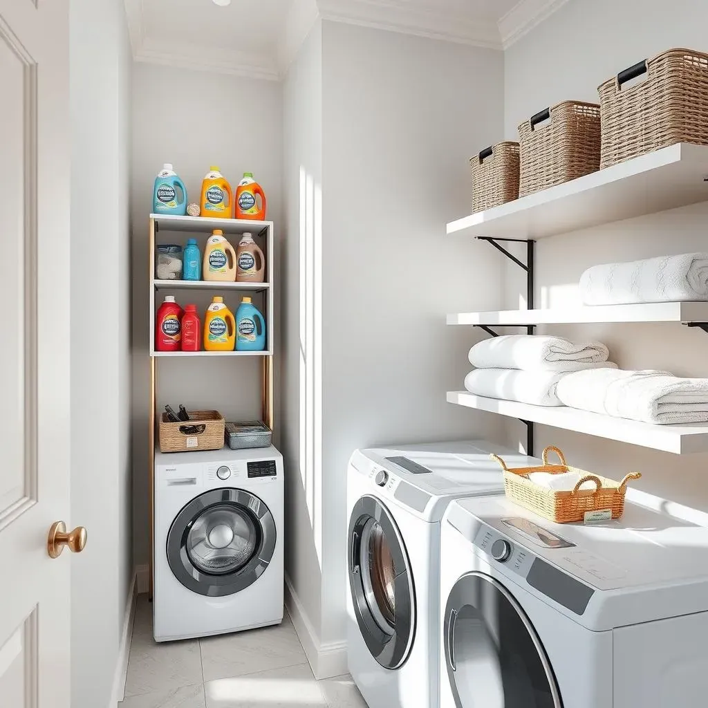 Clever Ideas for Laundry Room Shelves to Maximize Space