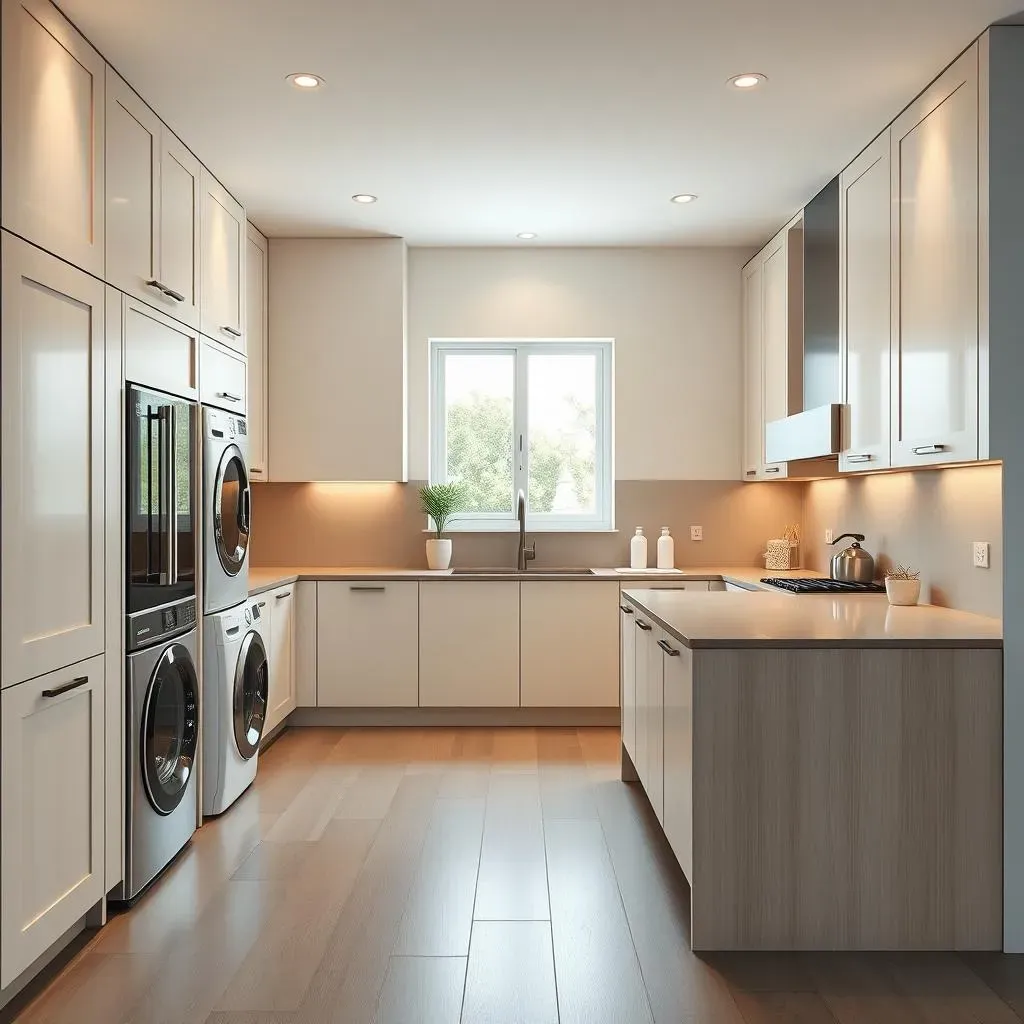 Clever Kitchen Laundry Room Combo Ideas for Small Spaces