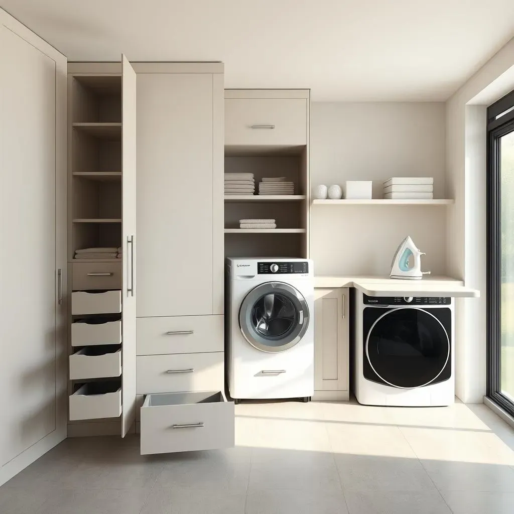 Clever Laundry Room Cabinet Design Ideas to Maximize Space