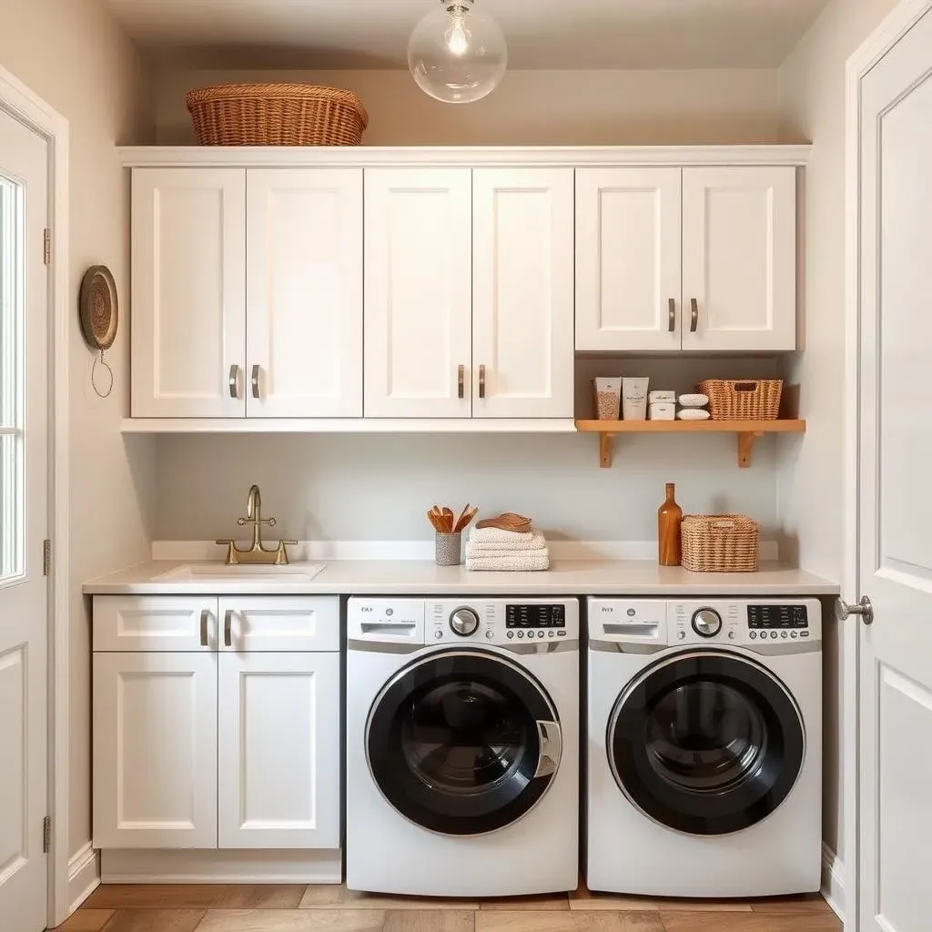 Clever Laundry Room Cabinet Ideas to Maximize Space