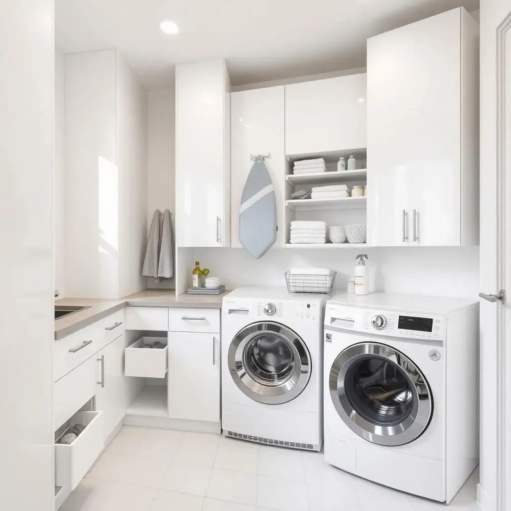 Clever Laundry Room Cabinet Storage Ideas to Maximize Space