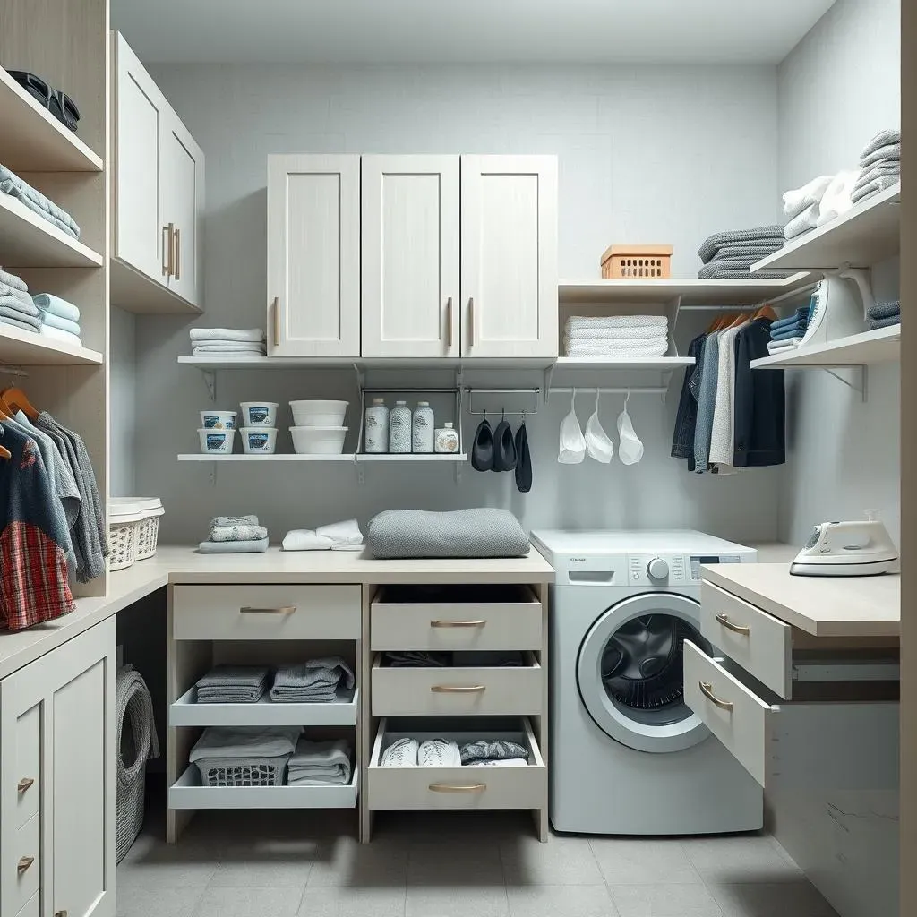 Clever Laundry Room Cabinets and Shelves Ideas for Ultimate Organization