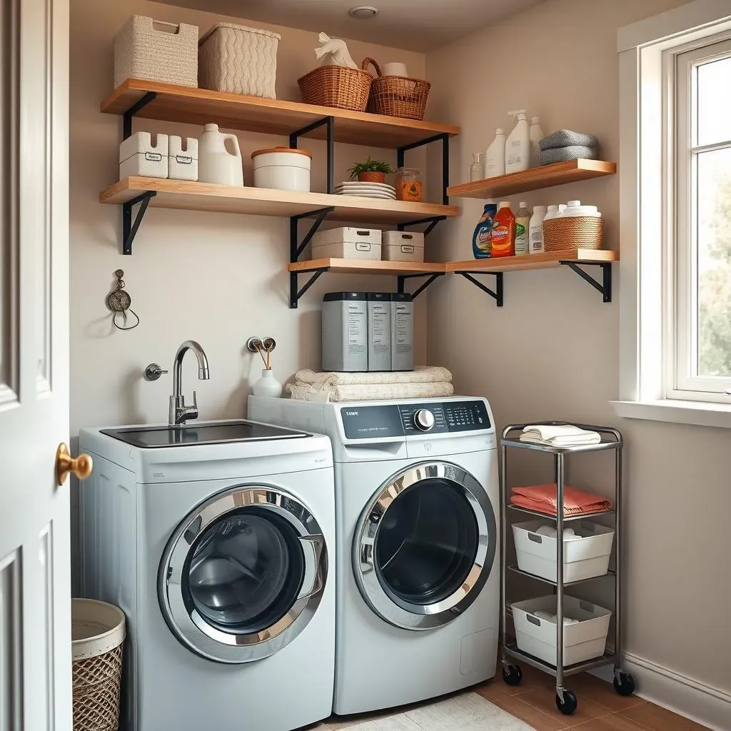 Clever Laundry Room Shelving Hacks for Small Spaces