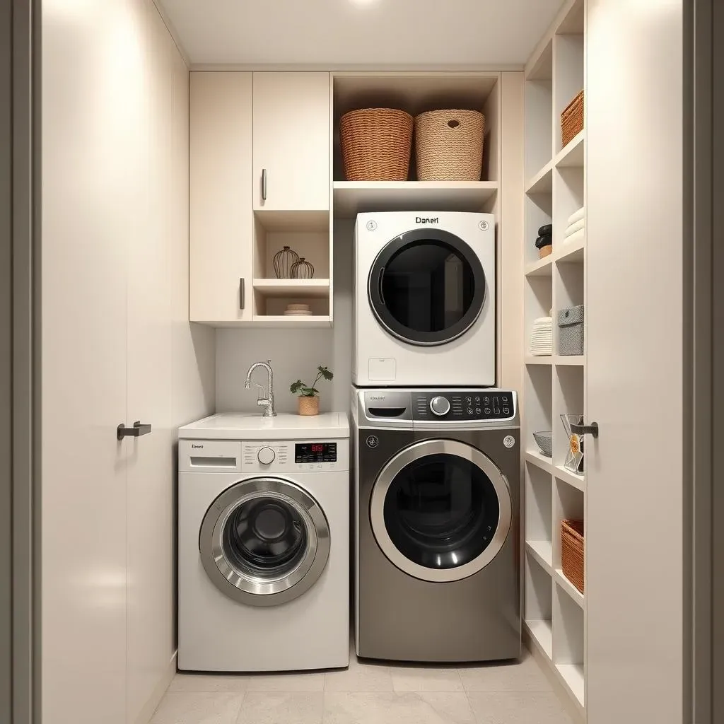 Clever Layouts and Vertical Tricks: Maximizing Space with Small Laundry Room Ideas