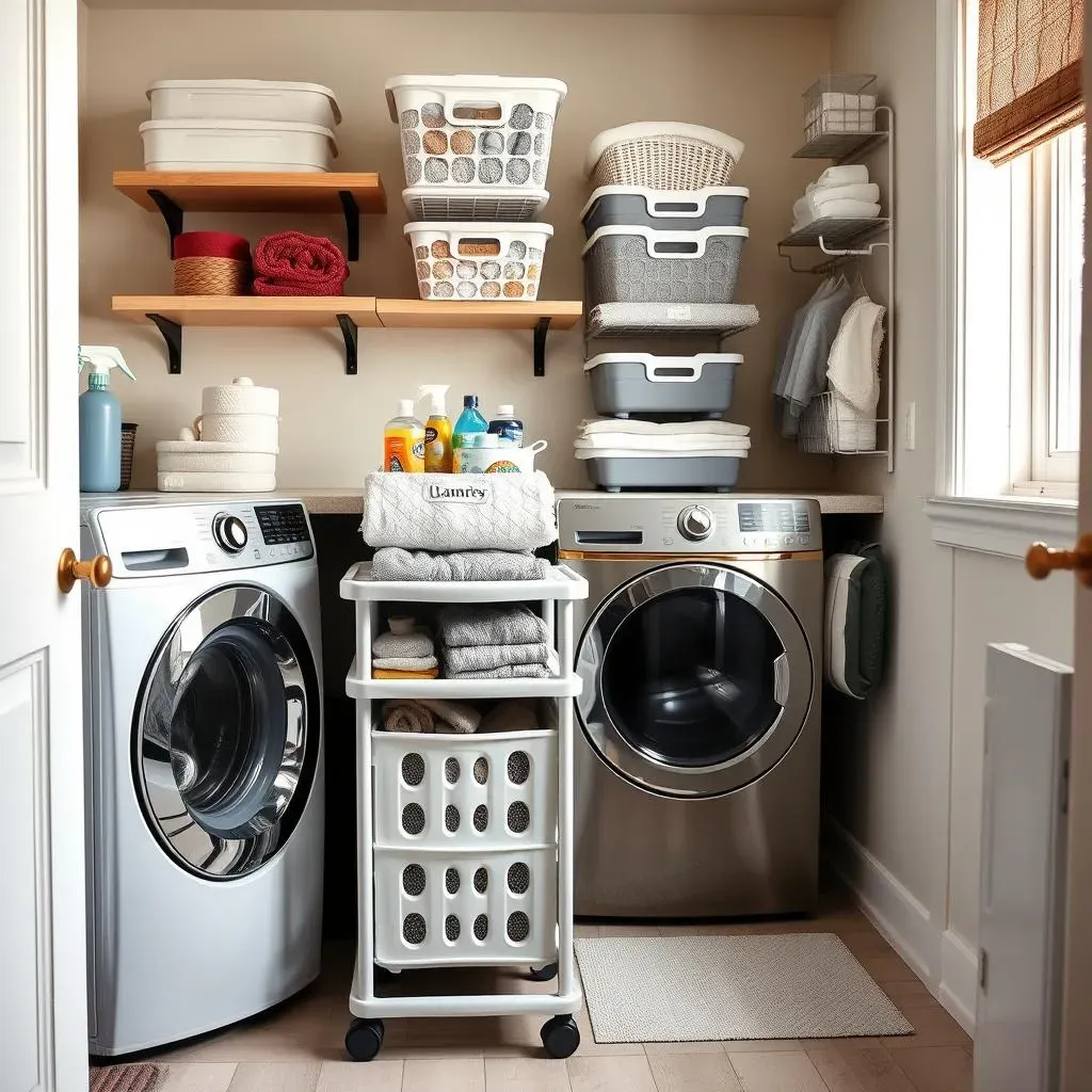 Clever Product Picks for Very Small Laundry Room Storage