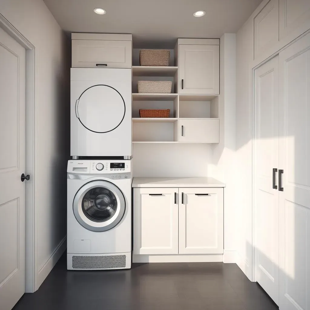 Clever Small Laundry Room Ideas: Stacking Up Solutions