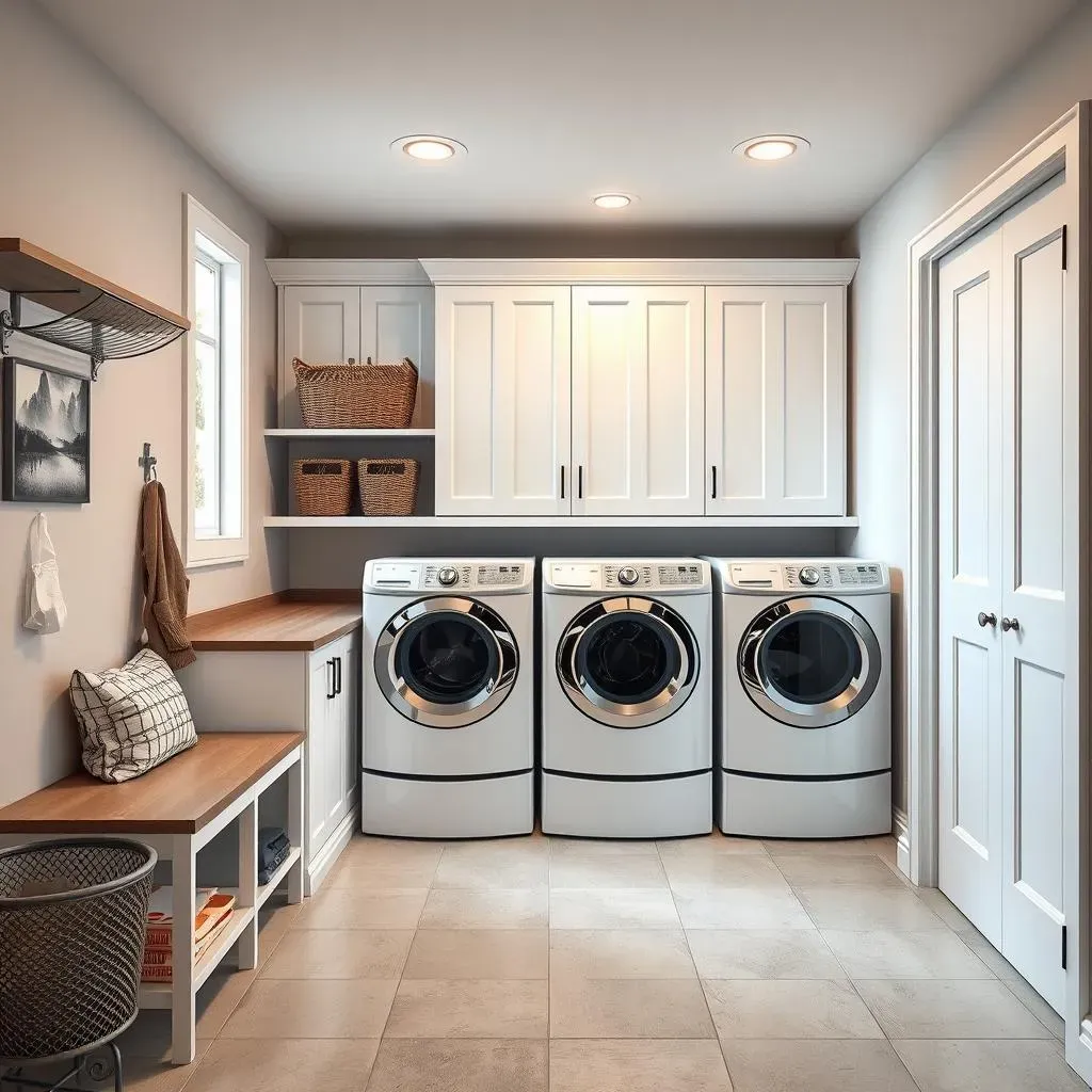 Clever Small Space Laundry Room Ideas: Multifunctional Designs