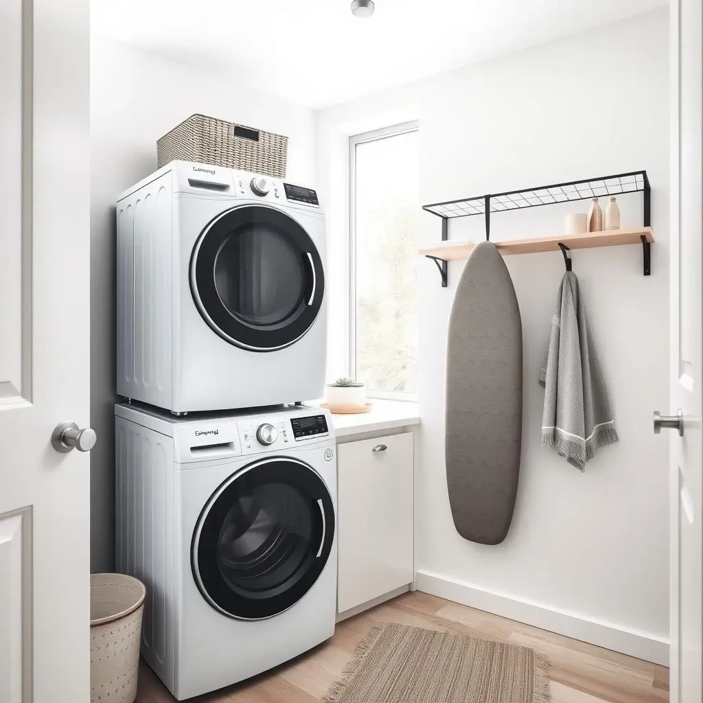 Clever SpaceSaving Ideas for Your Small Modern Laundry Room