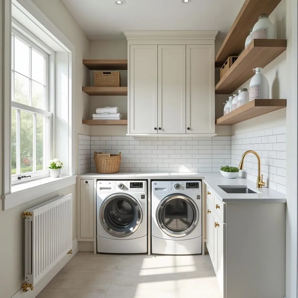 Clever Storage and Functional Ideas for Elegant Laundry Rooms