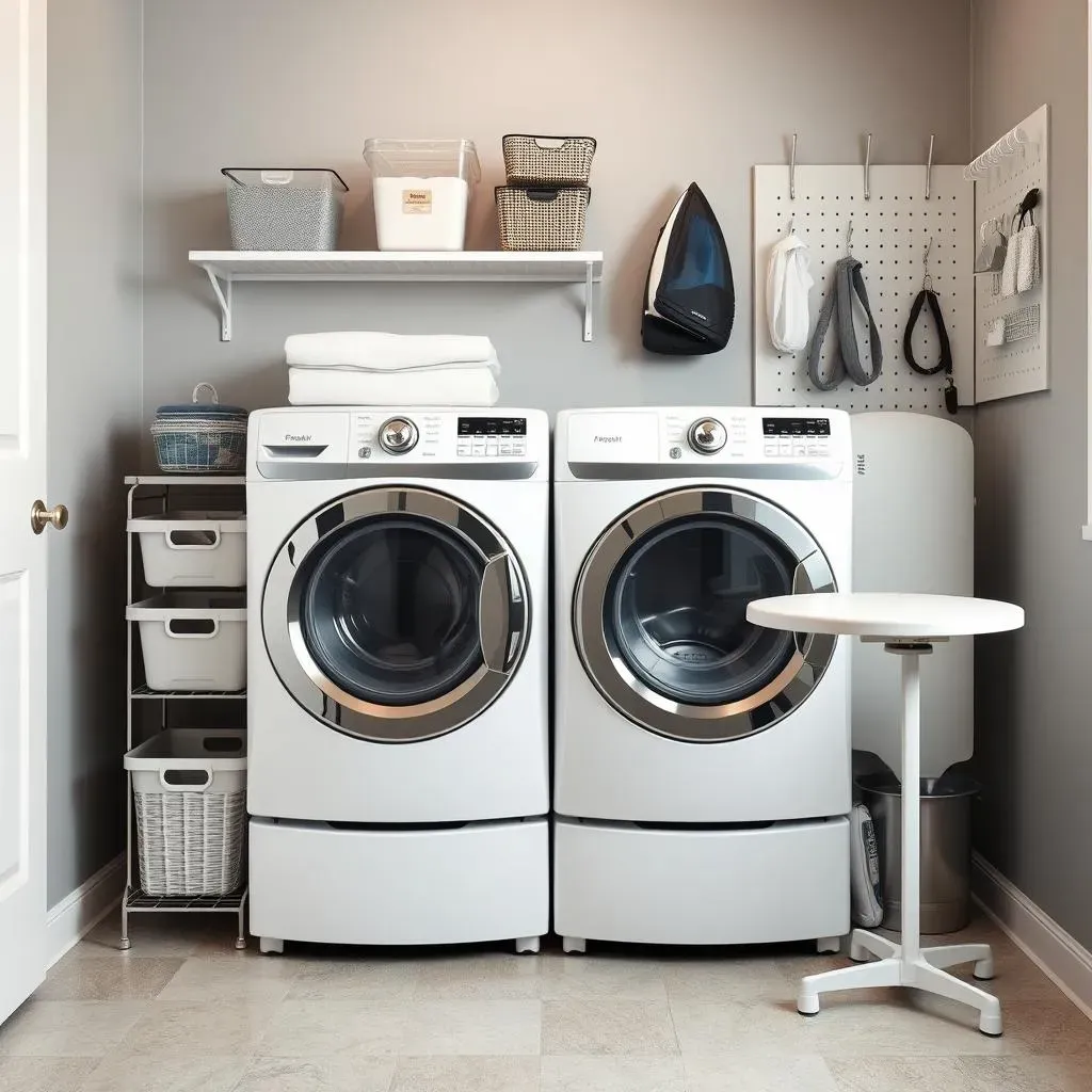 Clever Storage and Organization for Cool Laundry Room Ideas