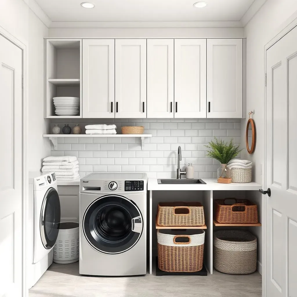 Clever Storage Ideas for Streamlined Modern Laundry Rooms