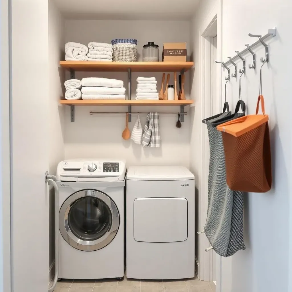 Clever Storage Solutions for Small Hallway Laundry Room Ideas