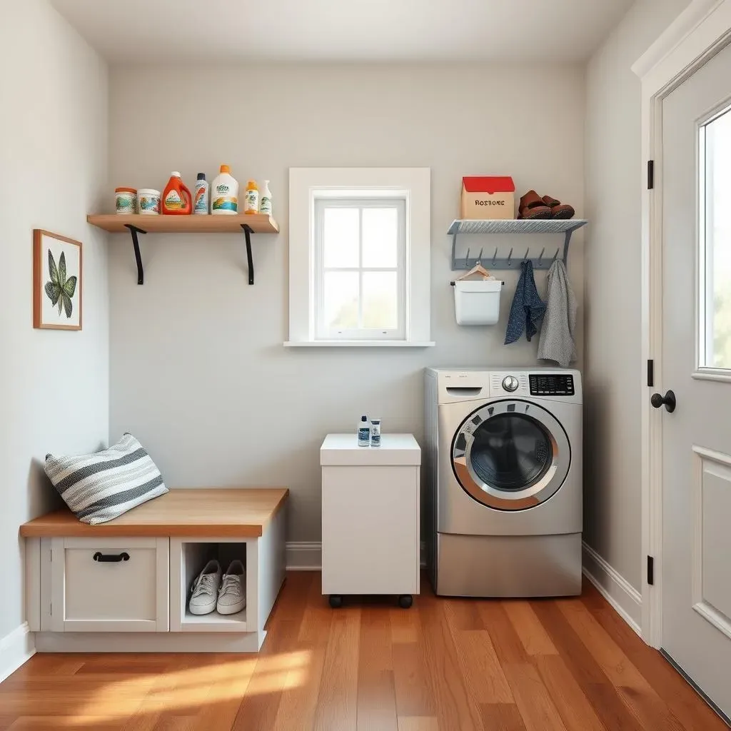 Clever Storage Solutions for Small Mudroom Laundry Rooms