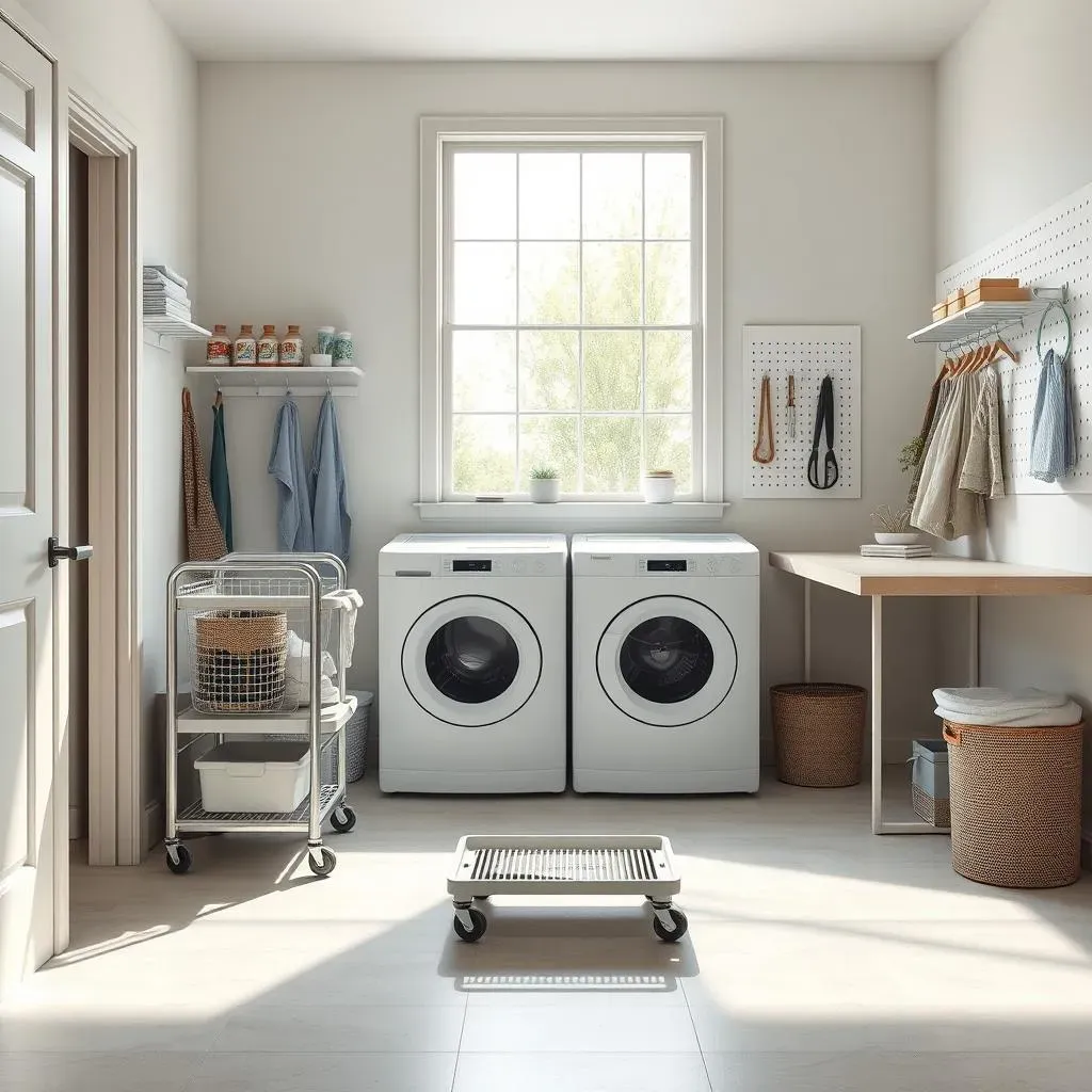 Clever Storage Solutions for Tiny Laundry Spaces