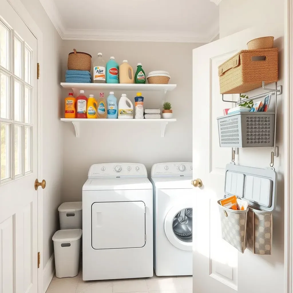 Clever Storage Solutions for Traditional Laundry Room Ideas