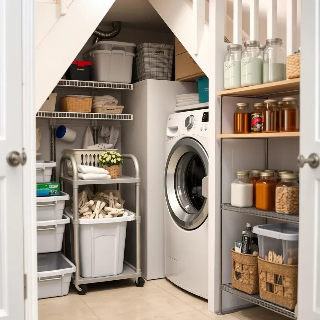 Clever Storage Solutions for Your Basement Laundry Room