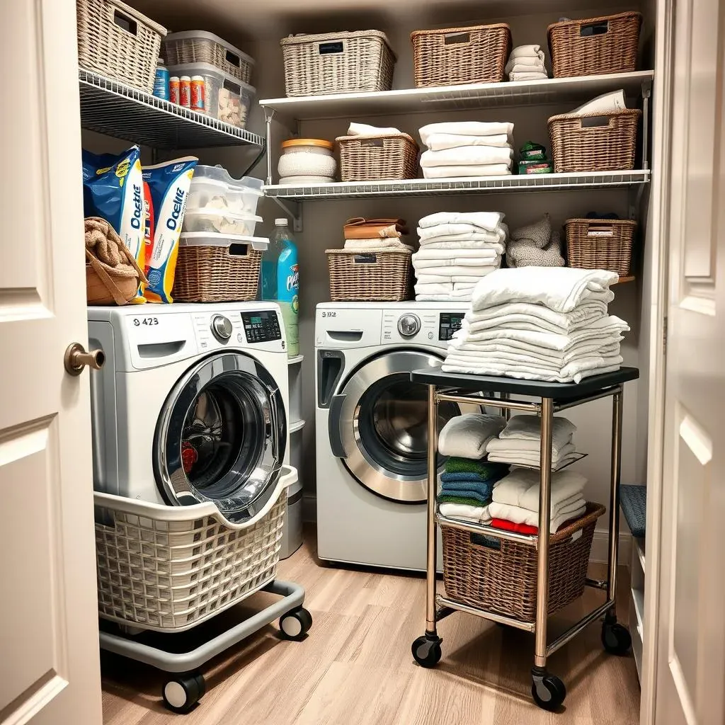 Clever Storage Solutions: Ideas for Organizing a Small Laundry Room