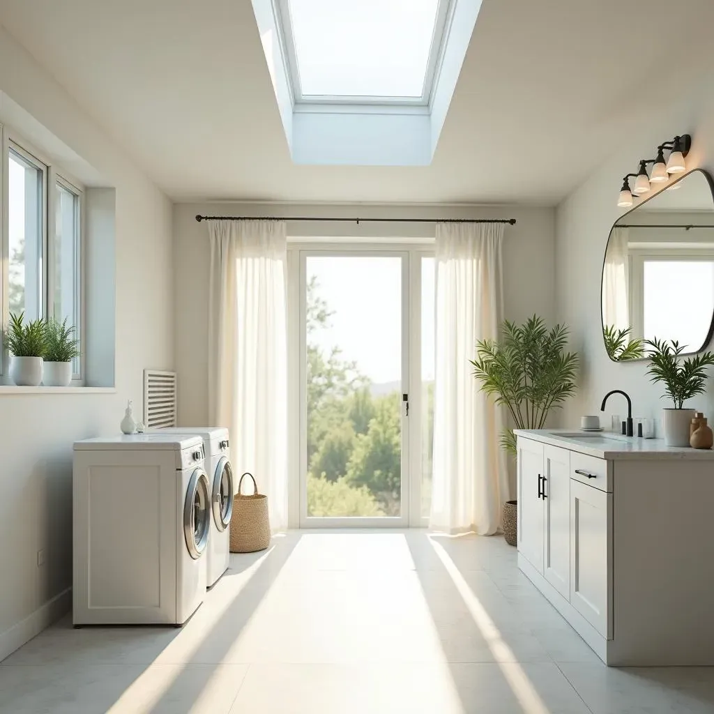 Clever Ways to Maximize Natural Light in Your Laundry Room