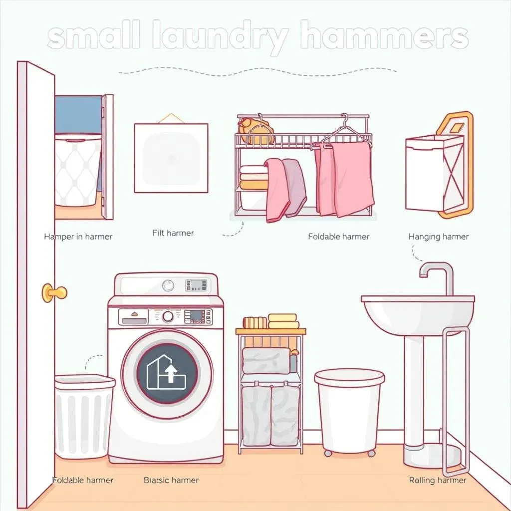 Clever Ways to Use and Store Small Laundry Hampers