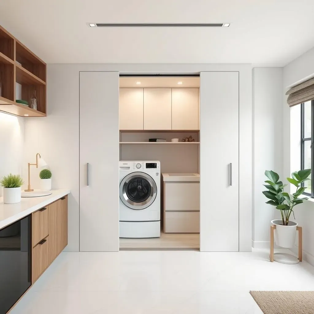 Cleverly Concealed: Hidden Laundry Room Ideas for Tiny Spaces