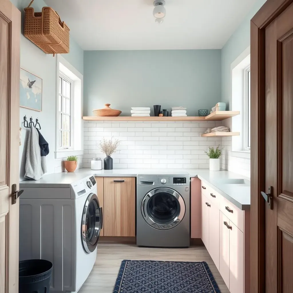 Color Palettes for Modern Trendy Laundry Rooms