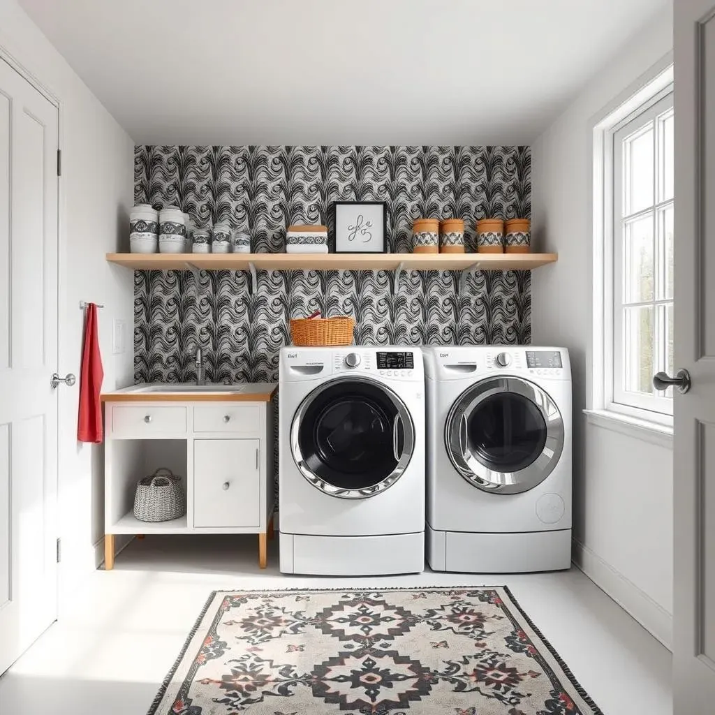 Combining Function and Style in Very Small Laundry Room Ideas