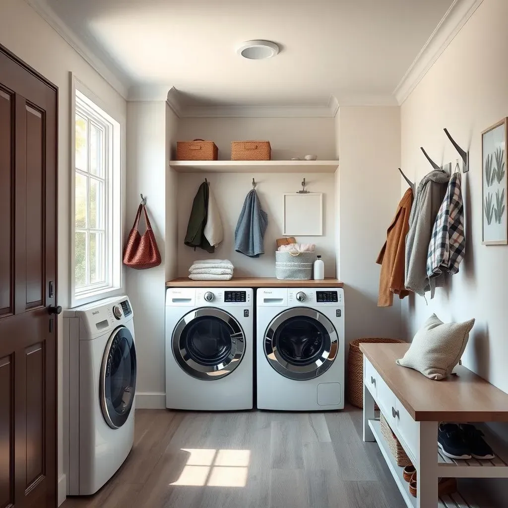 Combining Spaces: Creative Small Laundry Room Ideas