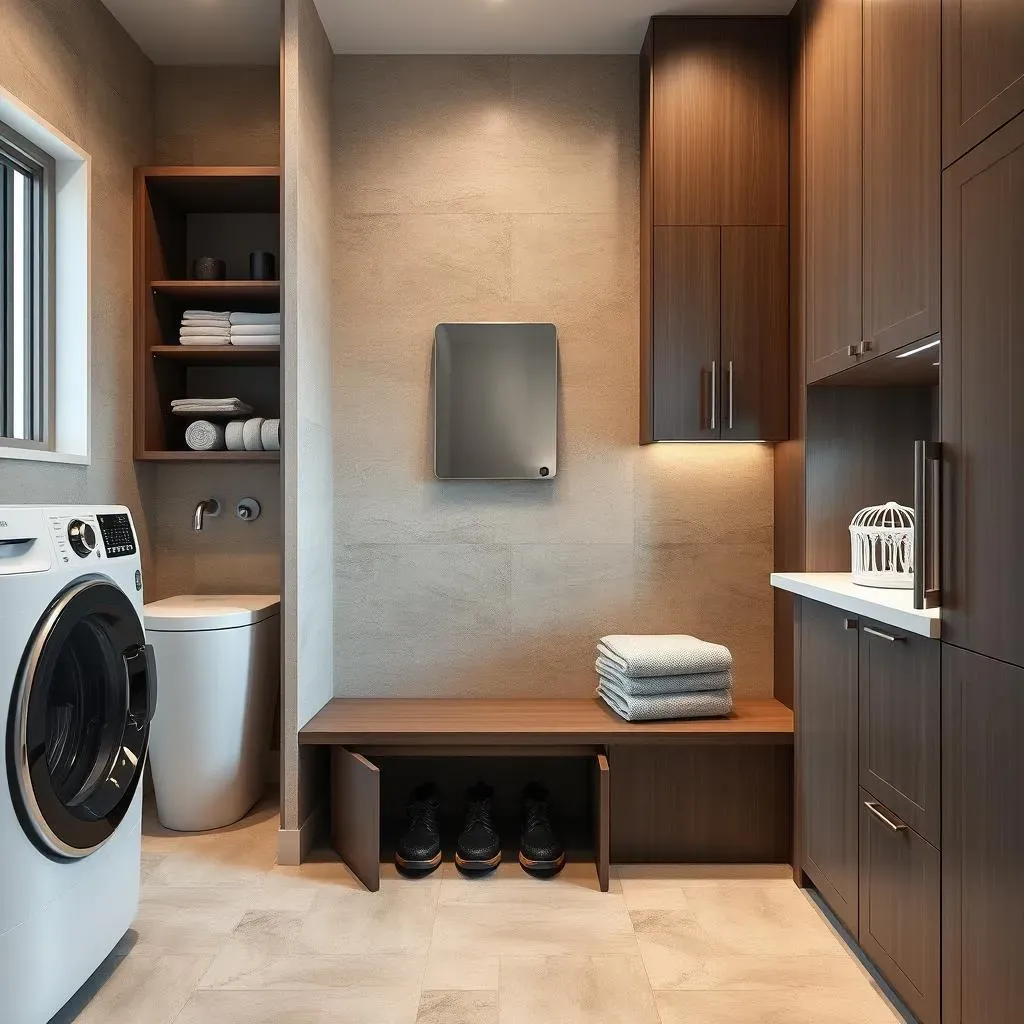 Combining Style and Functionality in Small Narrow Laundry Rooms