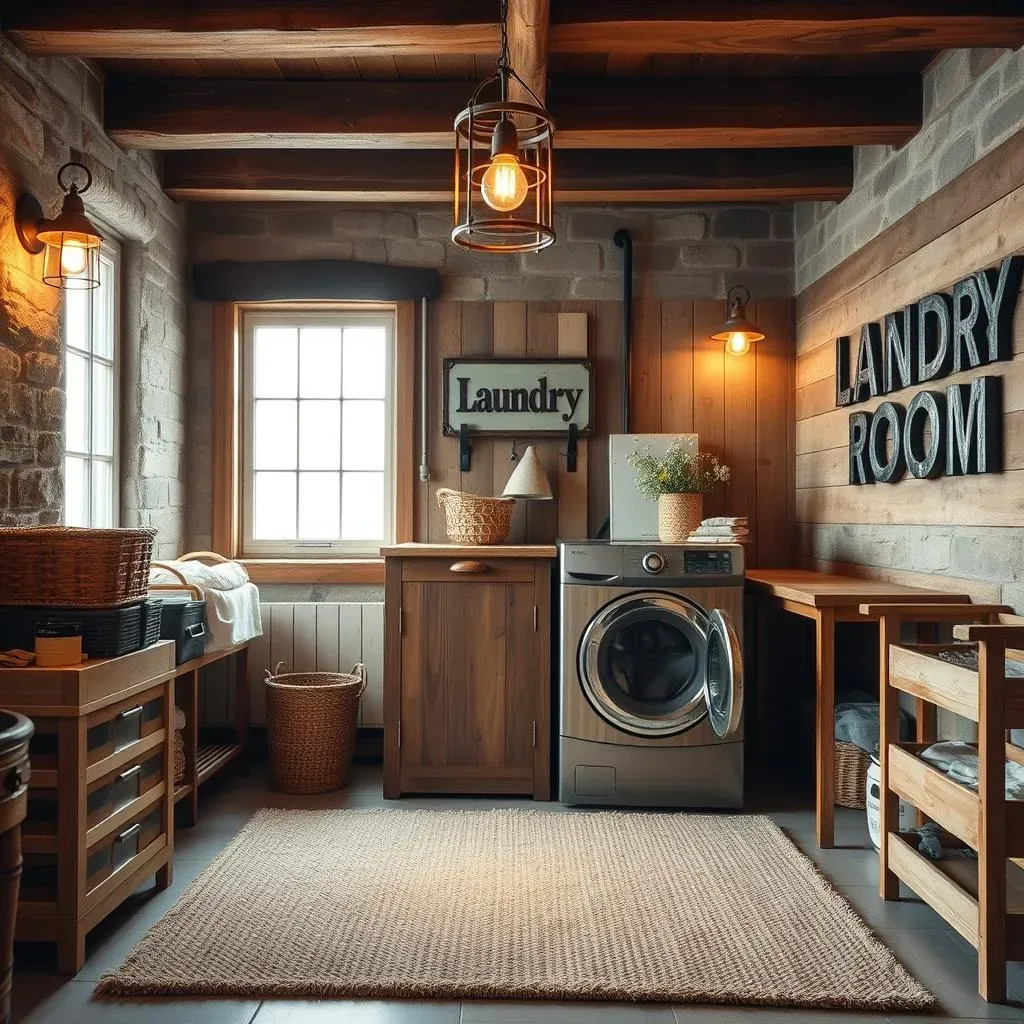 Absolute Cozy rustic laundry room designs for your home