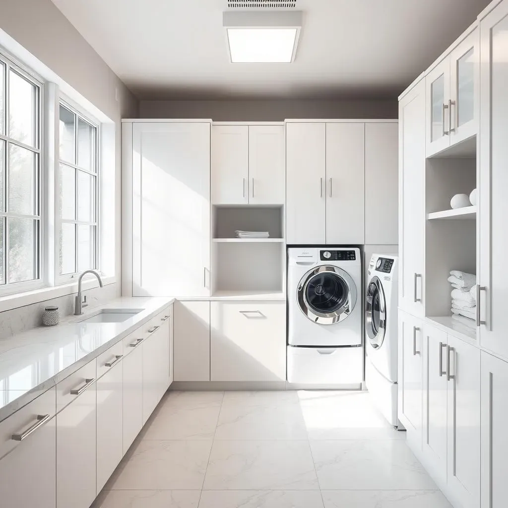 Creating a Dry and Efficient Laundry Space:  Design Choices for Better Air Circulation and Moisture Control